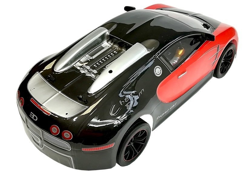 Auto Zdalnie Sterowane Sportowe 2.4GHz Czarne Auto Zdalnie Sterowane Sportowe 2.4GHz Czarne
