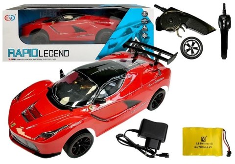 Auto Zdalnie Sterowane Sportowe 2.4GHz Czerwone Auto Zdalnie Sterowane Sportowe 2.4GHz Czerwone