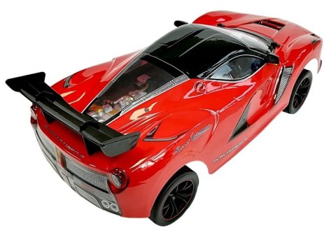 Auto Zdalnie Sterowane Sportowe 2.4GHz Czerwone Auto Zdalnie Sterowane Sportowe 2.4GHz Czerwone