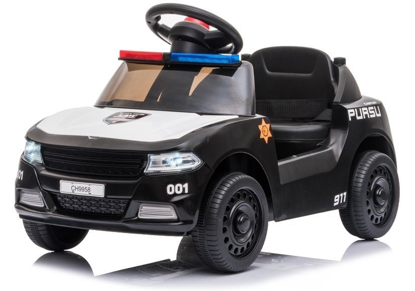 Auto na Akumulator Policyjne CH9958A Czarne Auto na Akumulator Policyjne CH9958A Czarne