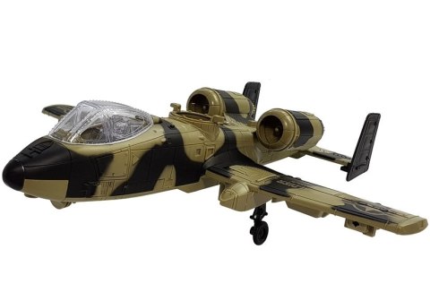 Samolot Wojskowy na Baterie Światła i Dźwięk 49 cm Samolot Wojskowy na Baterie Światła i Dźwięk 49 cm