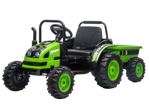 Traktor na Akumulator z Przyczepą HL388 Zielony Traktor na Akumulator z Przyczepą HL388 Zielony
