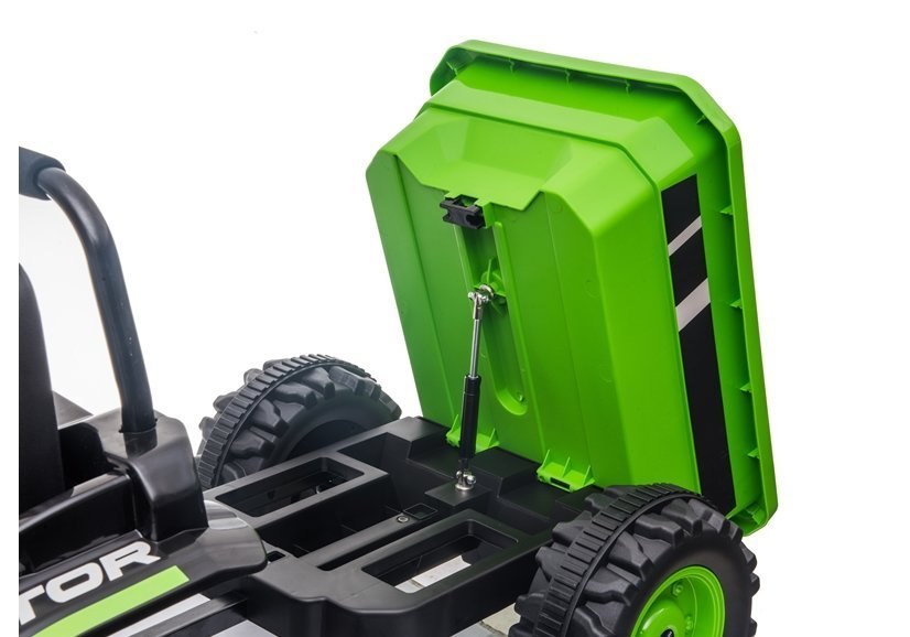 Traktor na Akumulator z Przyczepą HL388 Zielony Traktor na Akumulator z Przyczepą HL388 Zielony