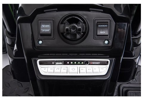 Traktor na Akumulator z Przyczepą HL388 Zielony Traktor na Akumulator z Przyczepą HL388 Zielony