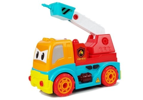 Wóz strażacki do rozkręcania Zdalnie Sterowany R/C Wóz strażacki do rozkręcania Zdalnie Sterowany R/C