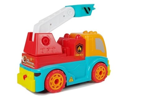 Wóz strażacki do rozkręcania Zdalnie Sterowany R/C Wóz strażacki do rozkręcania Zdalnie Sterowany R/C