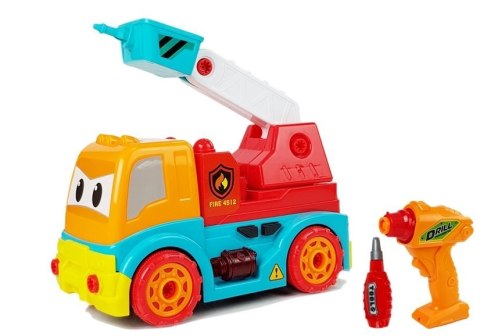 Wóz strażacki do rozkręcania Zdalnie Sterowany R/C Wóz strażacki do rozkręcania Zdalnie Sterowany R/C