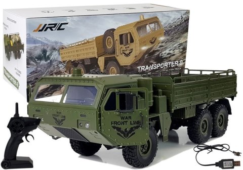 Auto Wojskowe Zdalnie Sterowane 47 cm Transporter Terenowy 6 Kół R/C Auto Wojskowe Zdalnie Sterowane 47 cm Transporter Terenowy 6 Kół R/C