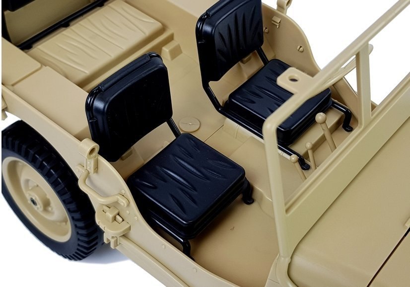 Auto Zdalnie Sterowane 4x4 Jeep 1:10 Żółte 33cm Auto Zdalnie Sterowane 4x4 Jeep 1:10 Żółte 33cm