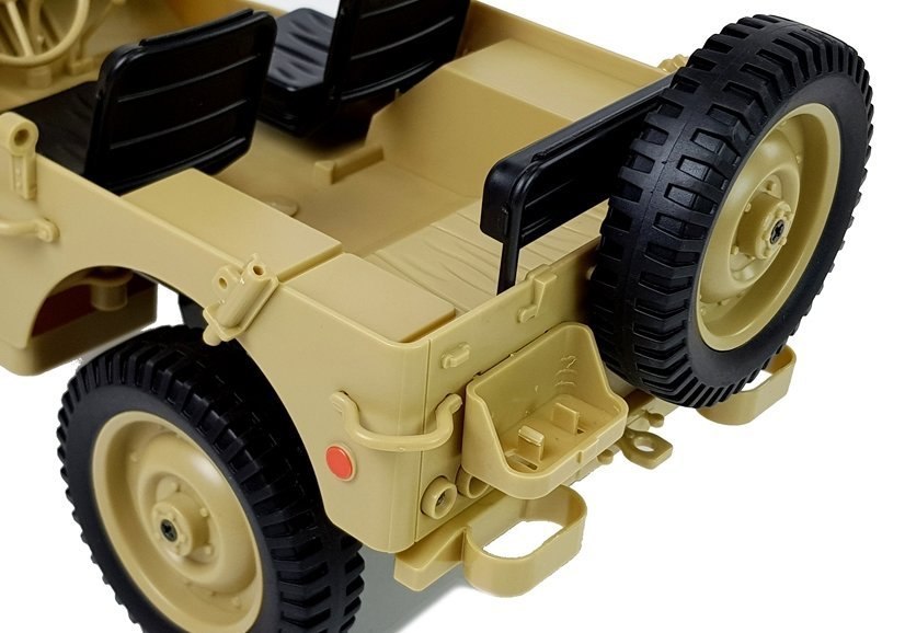 Auto Zdalnie Sterowane 4x4 Jeep 1:10 Żółte 33cm Auto Zdalnie Sterowane 4x4 Jeep 1:10 Żółte 33cm