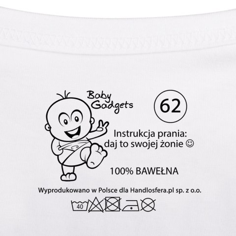 Baby Instructions - Body z instrukcją dla Taty Baby Instructions - Body z instrukcją dla Taty