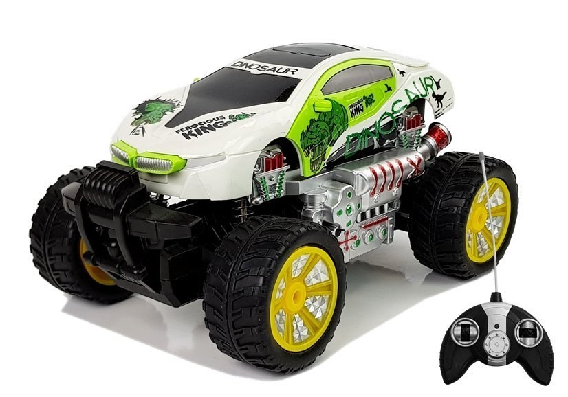 Zdalnie Sterowane Auto 1:16 R/C Terenowe Białe Zdalnie Sterowane Auto 1:16 R/C Terenowe Białe
