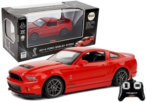 Auto Zdalnie Sterowane Ford Shelby GT500 Czerwony 2.4 G Auto Zdalnie Sterowane Ford Shelby GT500 Czerwony 2.4 G