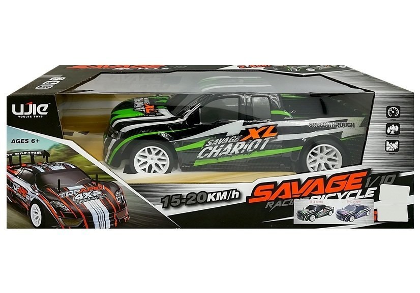 Auto Zdalnie Sterowane R/C Pick Up 15-20 km/h Zielone Auto Zdalnie Sterowane R/C Pick Up 15-20 km/h Zielone
