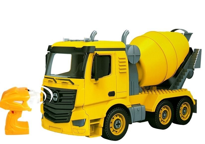 Betoniarka Zdalnie Sterowana 1:14 R/C DIY 50 Elementów Betoniarka Zdalnie Sterowana 1:14 R/C DIY 50 Elementów