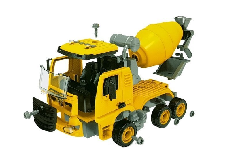 Betoniarka Zdalnie Sterowana 1:14 R/C DIY 50 Elementów Betoniarka Zdalnie Sterowana 1:14 R/C DIY 50 Elementów