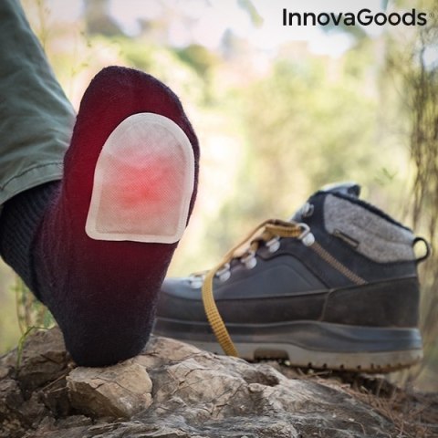 Plastry rozgrzewające stopy InnovaGoods (10 Sztuki) Plastry rozgrzewające stopy InnovaGoods (10 Sztuki)