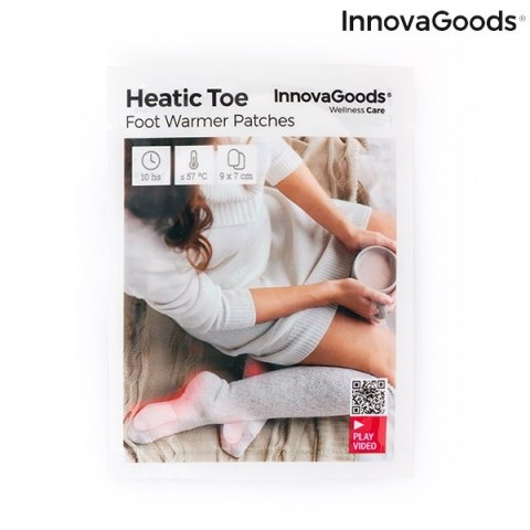 Plastry rozgrzewające stopy InnovaGoods (10 Sztuki) Plastry rozgrzewające stopy InnovaGoods (10 Sztuki)