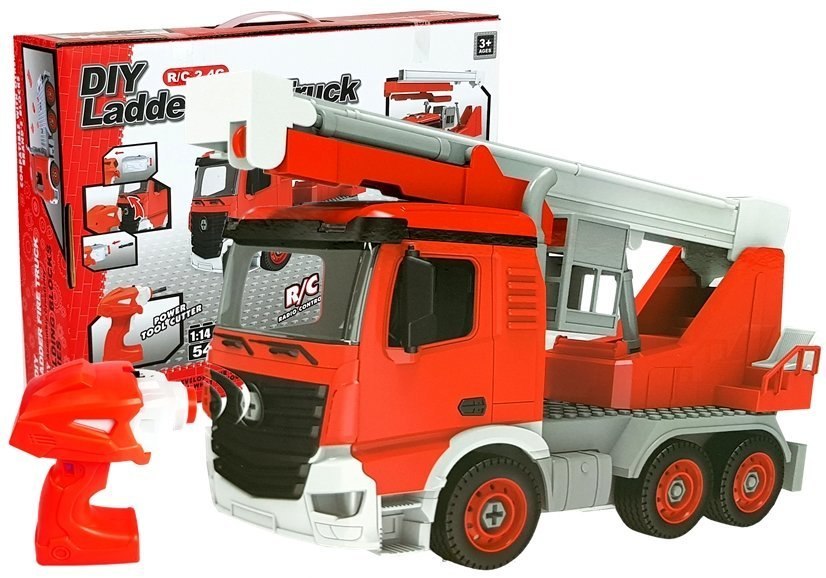 Wóz Strażacki Zdalnie Sterowany R/C 1:14 DIY Wóz Strażacki Zdalnie Sterowany R/C 1:14 DIY
