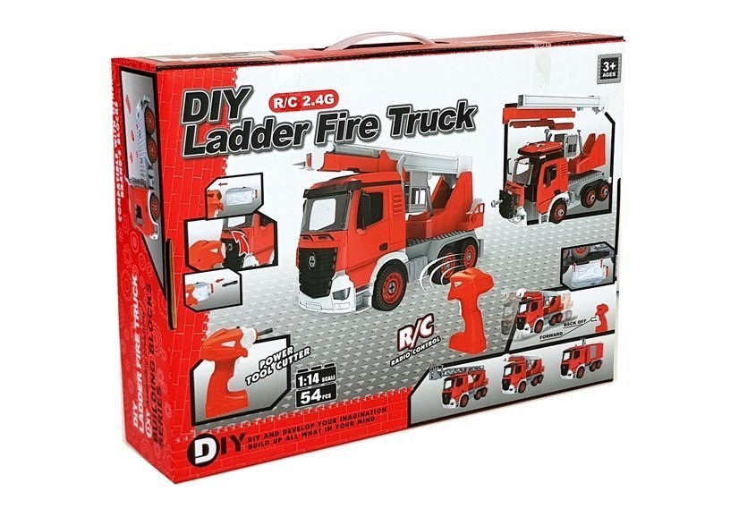 Wóz Strażacki Zdalnie Sterowany R/C 1:14 DIY Wóz Strażacki Zdalnie Sterowany R/C 1:14 DIY