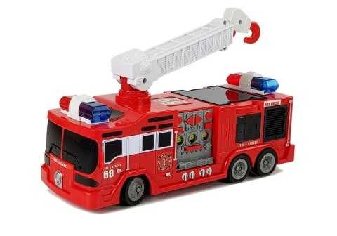 Wóz Strażacki Zdalnie Sterowany Straż Pożarna R/C 28cm Wóz Strażacki Zdalnie Sterowany Straż Pożarna R/C 28cm