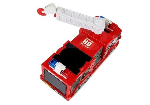 Wóz Strażacki Zdalnie Sterowany Straż Pożarna R/C 28cm Wóz Strażacki Zdalnie Sterowany Straż Pożarna R/C 28cm
