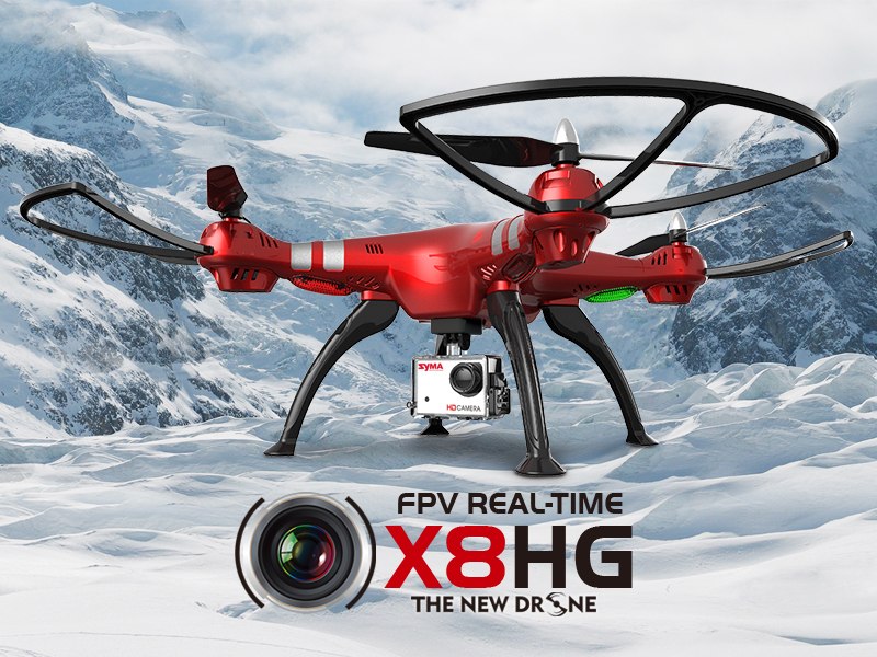 Quadracopter Dron Syma X8HG 8MP Kamera FPV image